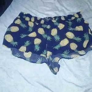 Pineapple pj shorts